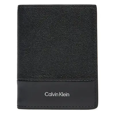 Velká pánská peněženka Calvin Klein Ck Must Bifold 10cc K50K512679 Černá