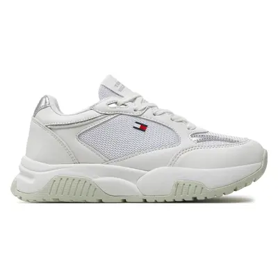 Sneakersy Tommy Hilfiger T3A9-33219-1695 Bílá