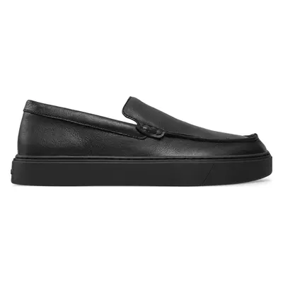 Polobotky Calvin Klein Moccasin Lth HM0HM01793 Černá