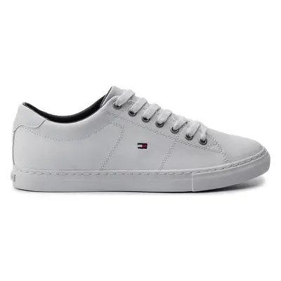 Sneakersy Tommy Hilfiger Essential Leather Sneaker FM0FM02157 Bílá