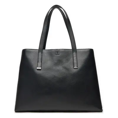 Kabelka Calvin Klein Ck Plaque Medium Shopper K60K612782 Černá