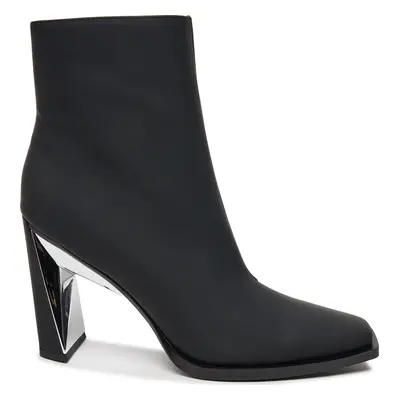 Polokozačky United Nude Poly Bootie Hi 1086301191 Černá