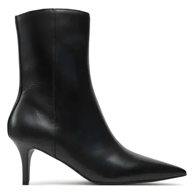 Polokozačky Calvin Klein Jeans 60Mm Stiletto Heel Bootie YW0YW01836 Černá