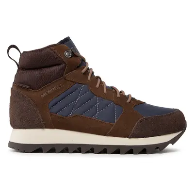 Sneakersy Merrell Alpine Sneaker Mid Plr Wp 2 J004295 Hnědá