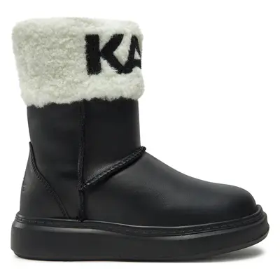 Polokozačky Karl Lagerfeld Kids Z30312 M Černá