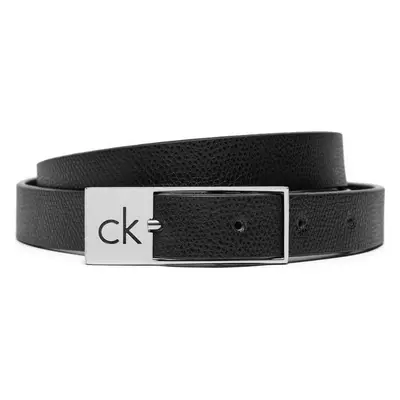 Dámský pásek Calvin Klein Ck Cut Square Buckle 2.0_Caviar K60K612864 Černá