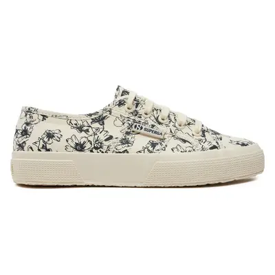 Tenisky Superga Sketched Flowers 2750 S6122NW Béžová