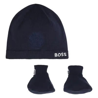 Set čepice a ponožky Boss J51633 Tmavomodrá