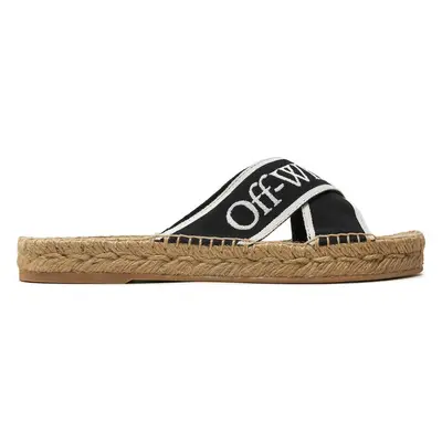 Espadrilky Off-White OWIB012S23FAB0011001 Černá