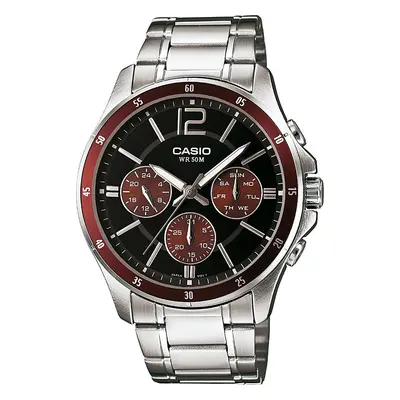 Hodinky Casio MTP-1374PD-5AVEF Stříbrná