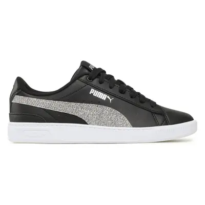 Sneakersy Puma Vikky V3 Glitz Fs Jr 389678 01 Černá