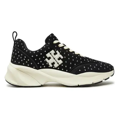 Sneakersy Tory Burch Good Luck Studded Trainer 161961 Černá