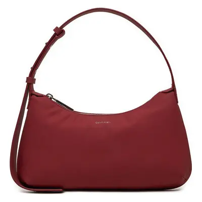 Kabelka Calvin Klein Calvin Soft Shoulder Bag K60K612156 Bordó