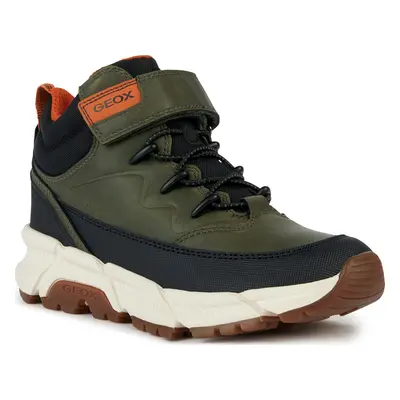 Kozačky Geox J Flexyper Plus Boy J36LCG 0MEFU C0623 S Khaki