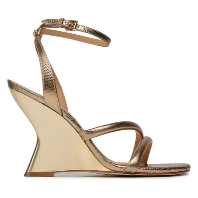 Sandály MICHAEL Michael Kors Nadina Wedge 40R4NDHS2M Zlatá