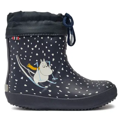 Holínky Viking Alv Indie Warm Moomin 1-13520-5 Tmavomodrá