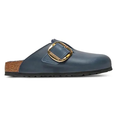 Nazouváky Birkenstock Boston Bb Shearling Leoi 1028014 Tmavomodrá