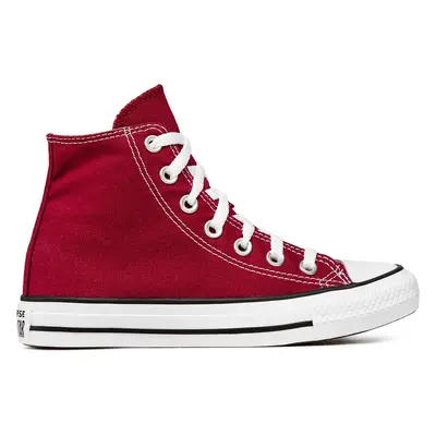 Plátěnky Converse All Star Hi Maroon M9613 Bordó