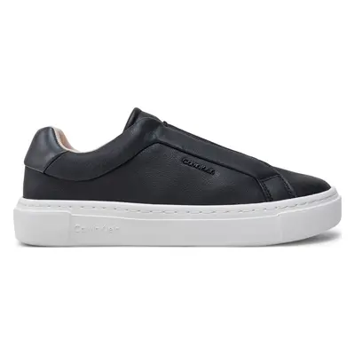 Sneakersy Calvin Klein Cupsole Slip On W/Ml HW0HW02289 Černá