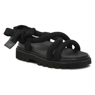 Sandály Tommy Jeans Chunky Tommy Jeans Sandal EN0EN02073 Černá