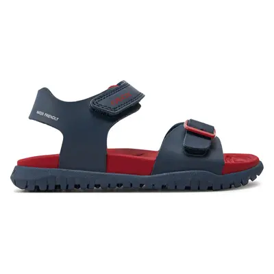 Sandály Geox J Sandal Fusbetto Bo J35HMA 000BC C0735 S Tmavomodrá