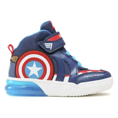 Sneakersy Geox MARVEL J Grayjay Boy J369YC 0FU50 C0735 M Tmavomodrá