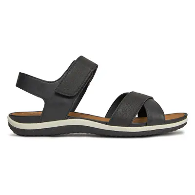 Sandály Geox D Sandal Vega D45R6B 0EKBN C9999 Černá