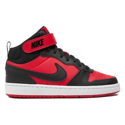 Sneakersy Nike Court Borough Mid 2 (Gs) CD7782 602 Černá