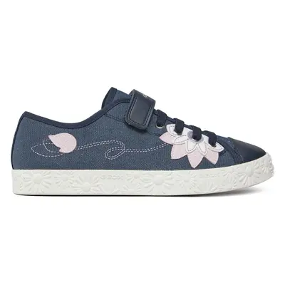 Sneakersy Geox Jr Ciak Girl J3504A00954C4002 D Tmavomodrá