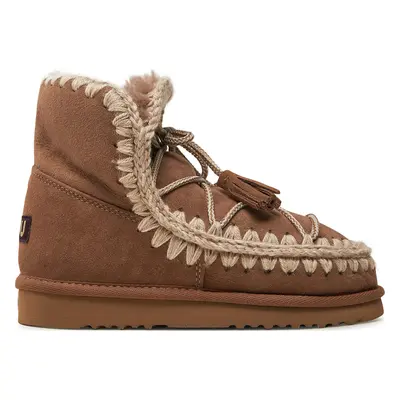 Sněhule Mou Eskimo Scoubidoo Lace FW101124A Hnědá