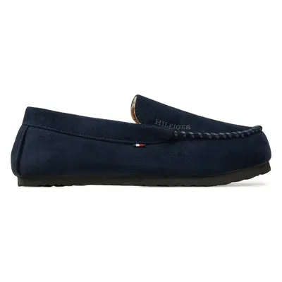 Bačkory Tommy Hilfiger Driver House Shoe FM0FM05224 Tmavomodrá