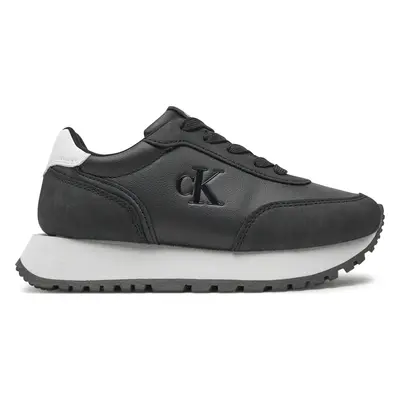 Sneakersy Calvin Klein Jeans Low Cut Lace-Up Sneaker V3A9-81004-1269 M Černá