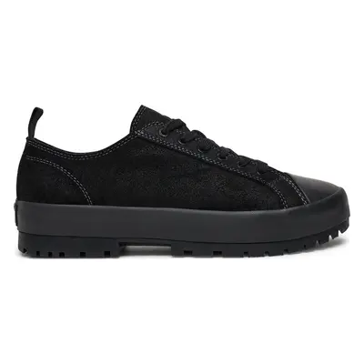 Sneakersy Calvin Klein Jeans Lugged Hybrid Low Laceup Auth YM0YM01091 Černá