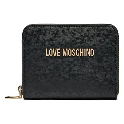 Malá dámská peněženka LOVE MOSCHINO JC5702PP0LLD0000 Černá