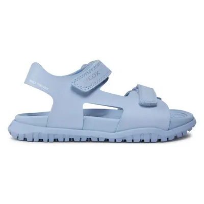 Sandály Geox J Sandal Fusbetto Gi J45HQA 000BC C4016 S Světle modrá