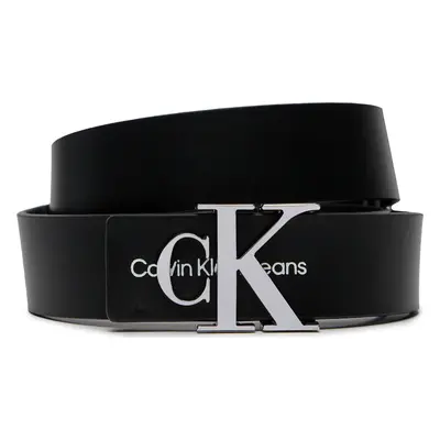 Dámský pásek Calvin Klein Jeans Monogram Hardware 30Mm K60K610281 Černá