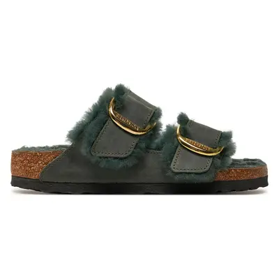 Nazouváky Birkenstock Arizona Bb Shearling Leoi 1028070 Zelená