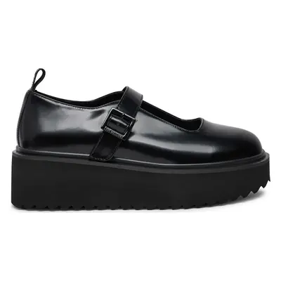 Loafersy LOVE MOSCHINO JA10456I0LJD0000 Černá