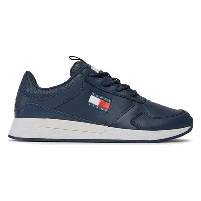 Sneakersy Tommy Jeans Flexi Runner EM0EM01409 Tmavomodrá