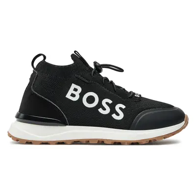 Sneakersy Boss J51327 M Černá