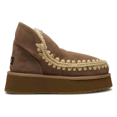 Sněhule Mou Mini Eskimo Platform Boot FW681000A Šedá