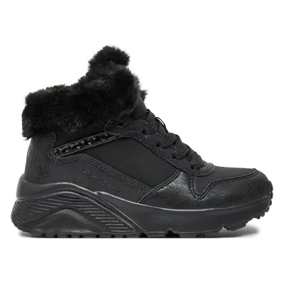 Polokozačky Skechers Uno Lite - Comfurt Collar 310396L/BBK Černá