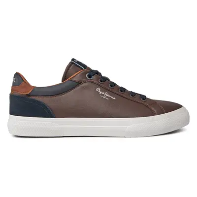 Sneakersy Pepe Jeans PMS30839 Hnědá