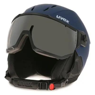 Lyžařská helma Uvex Instinct Visor 5662601003 Tmavomodrá