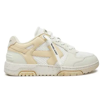 Sneakersy Off-White OMIA243G23LEA0010104 Écru