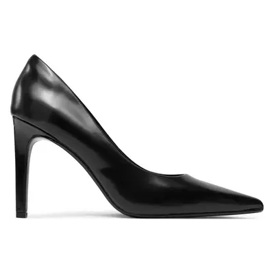 Lodičky Calvin Klein Heel Pump 90 - Brush L HW0HW02263 Černá