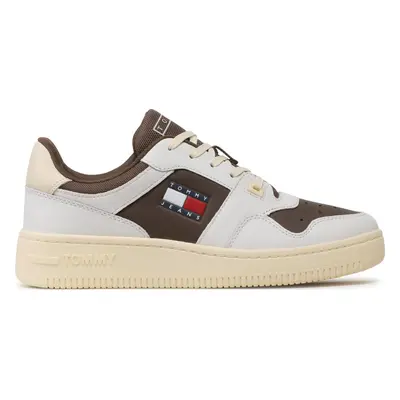 Sneakersy Tommy Jeans Tjm Basket Color EM0EM01215 Hnědá