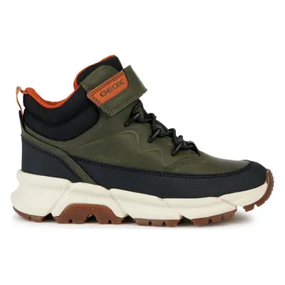 Kozačky Geox J Flexyper Plus Boy J36LCG 0MEFU C0623 M Khaki