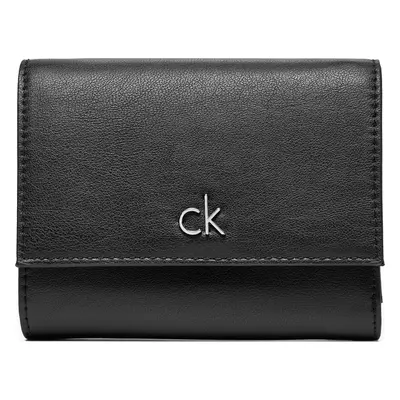 Malá dámská peněženka Calvin Klein Ck Daily Medium Trifold_Pbl K60K612851 Černá