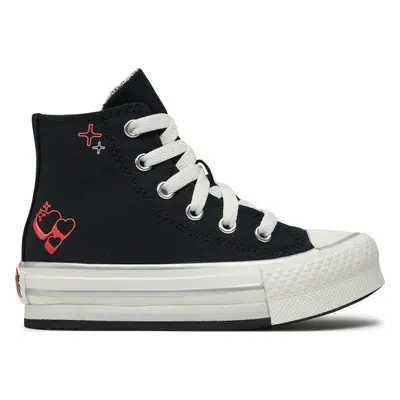 Plátěnky Converse Chuck Taylor All Star Eva Lift A09122C Černá